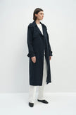 Elva Belted Trench Coat Navy