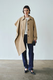 Meline Scarf Jacket Mushroom