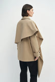 Meline Scarf Jacket Mushroom
