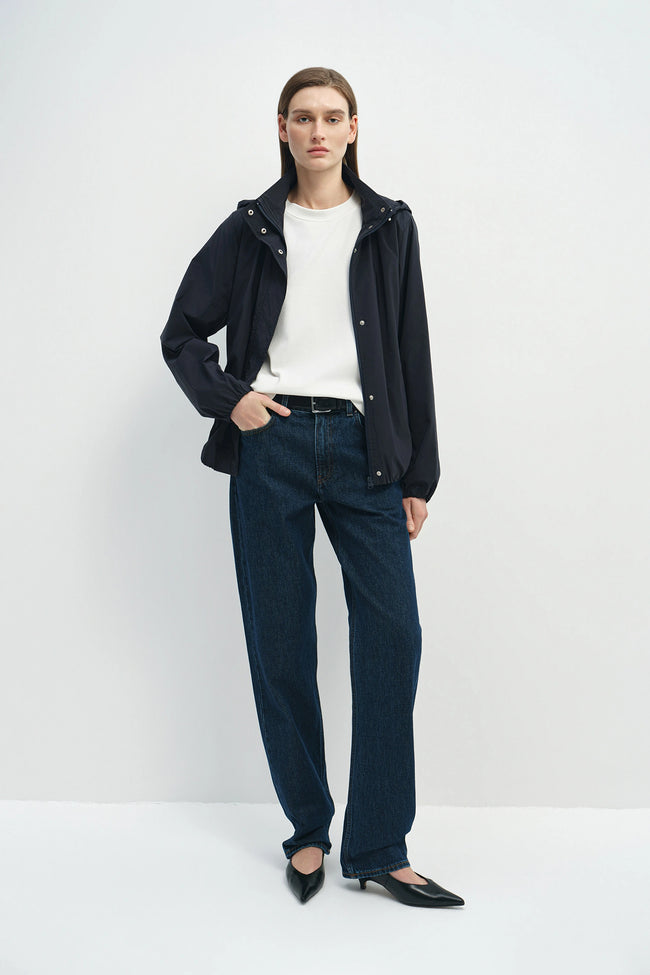 Sira Windbreaker Jacket Navy