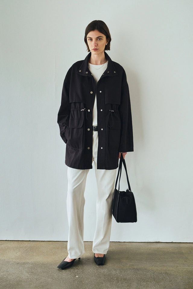Tessine Anorak Jacket Black