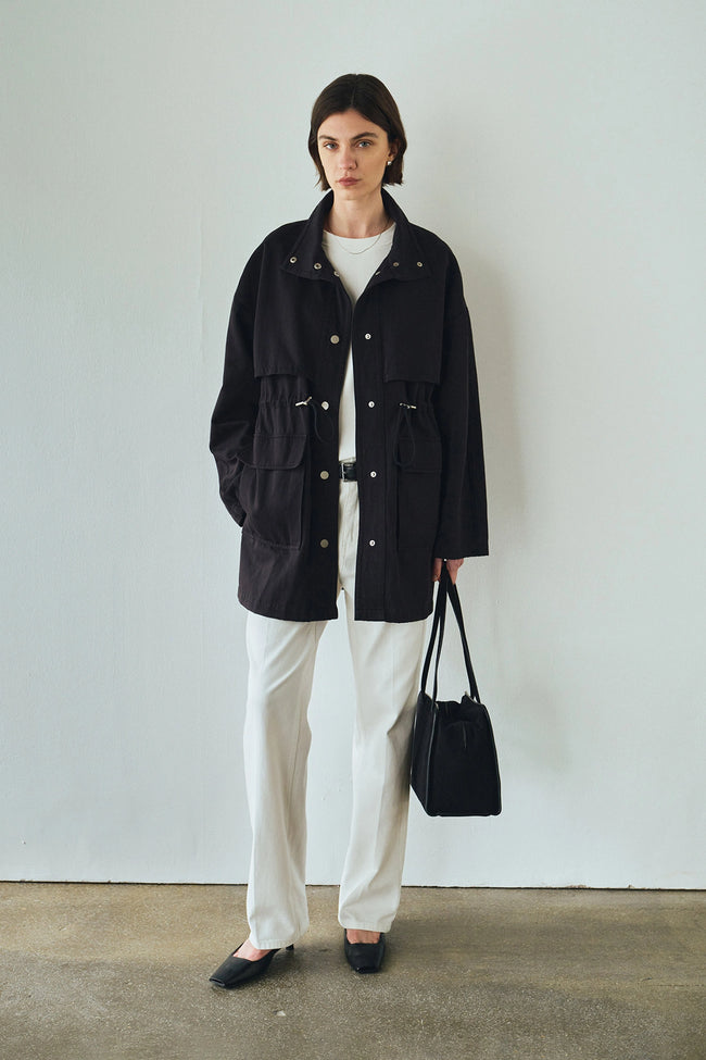 Tessine Anorak Jacket Black
