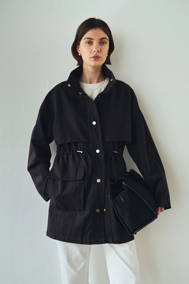 Tessine Anorak Jacket Black