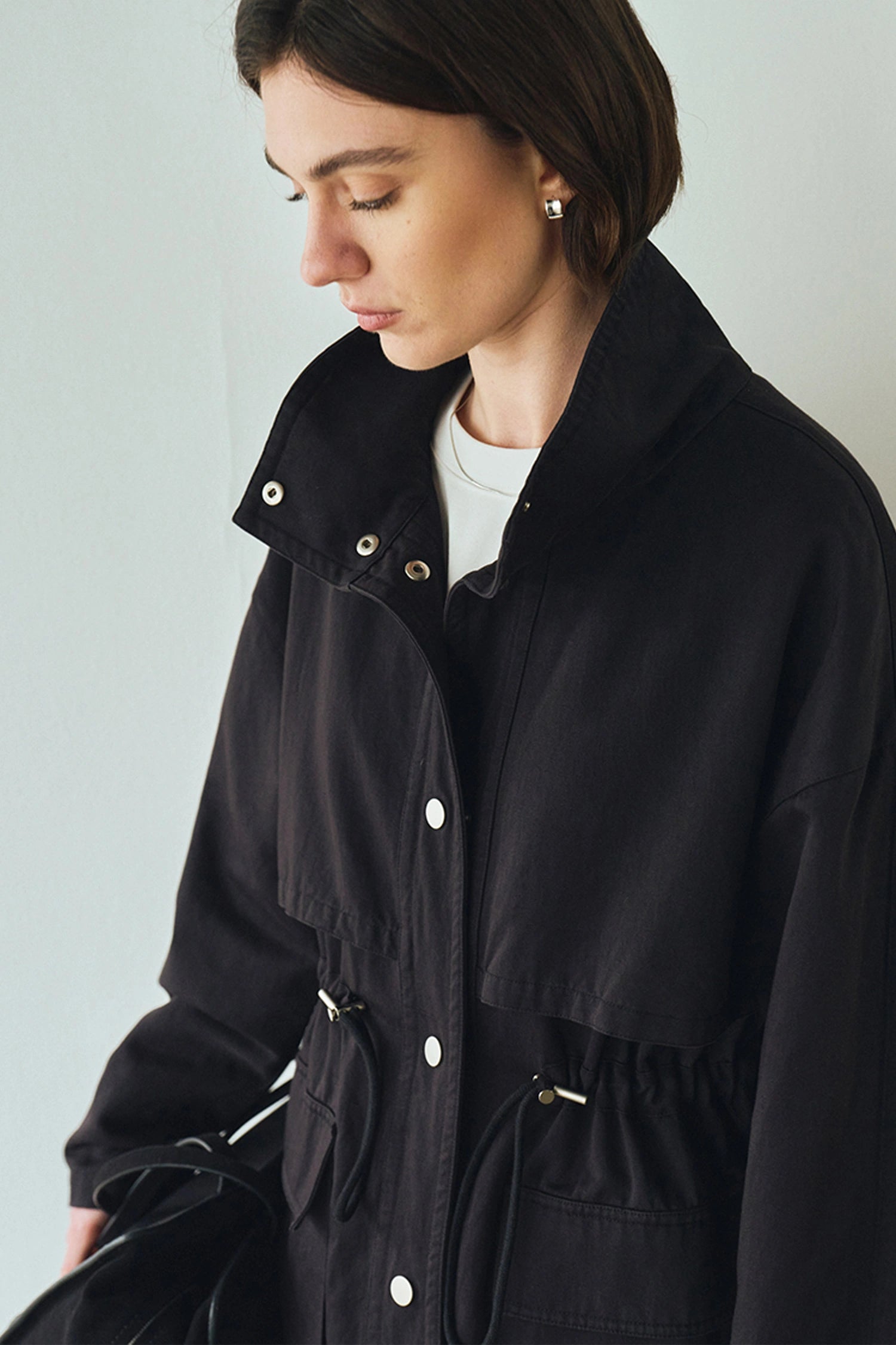 Tessine Anorak Jacket Black