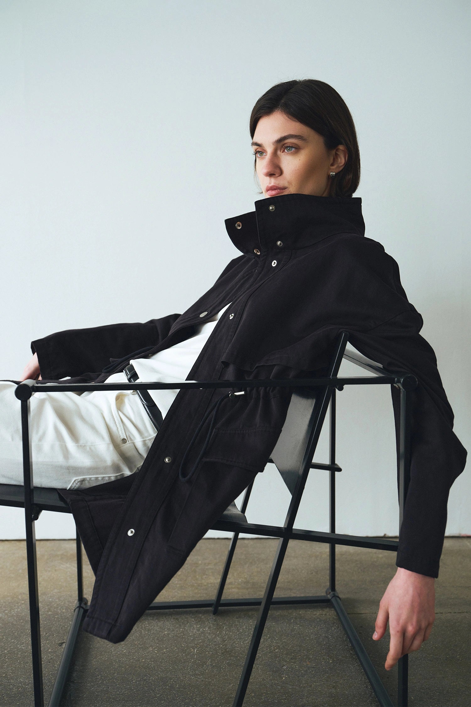 Tessine Anorak Jacket Black