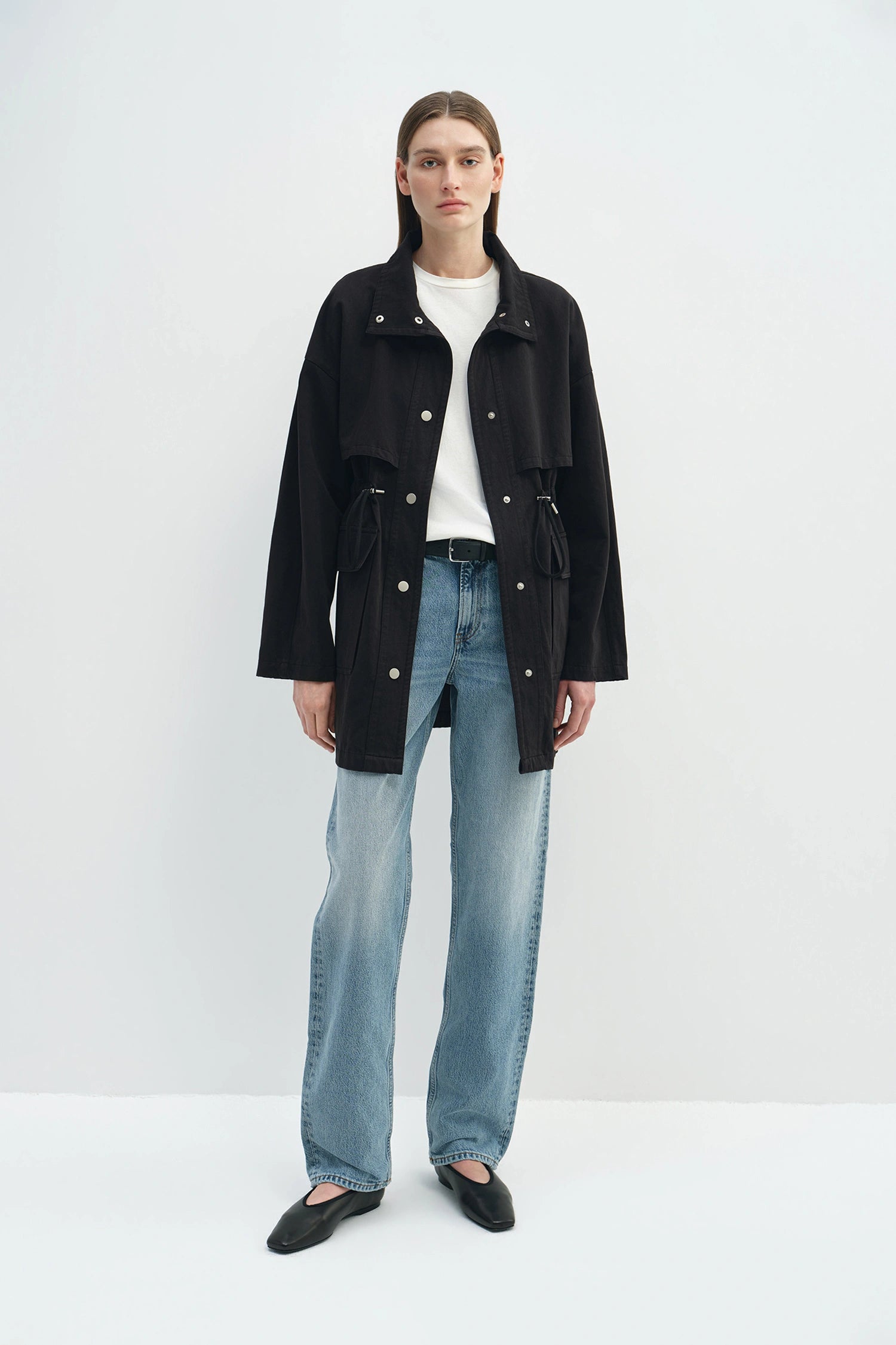 Tessine Anorak Jacket Black