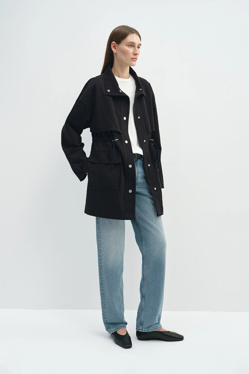 Tessine Anorak Jacket Black