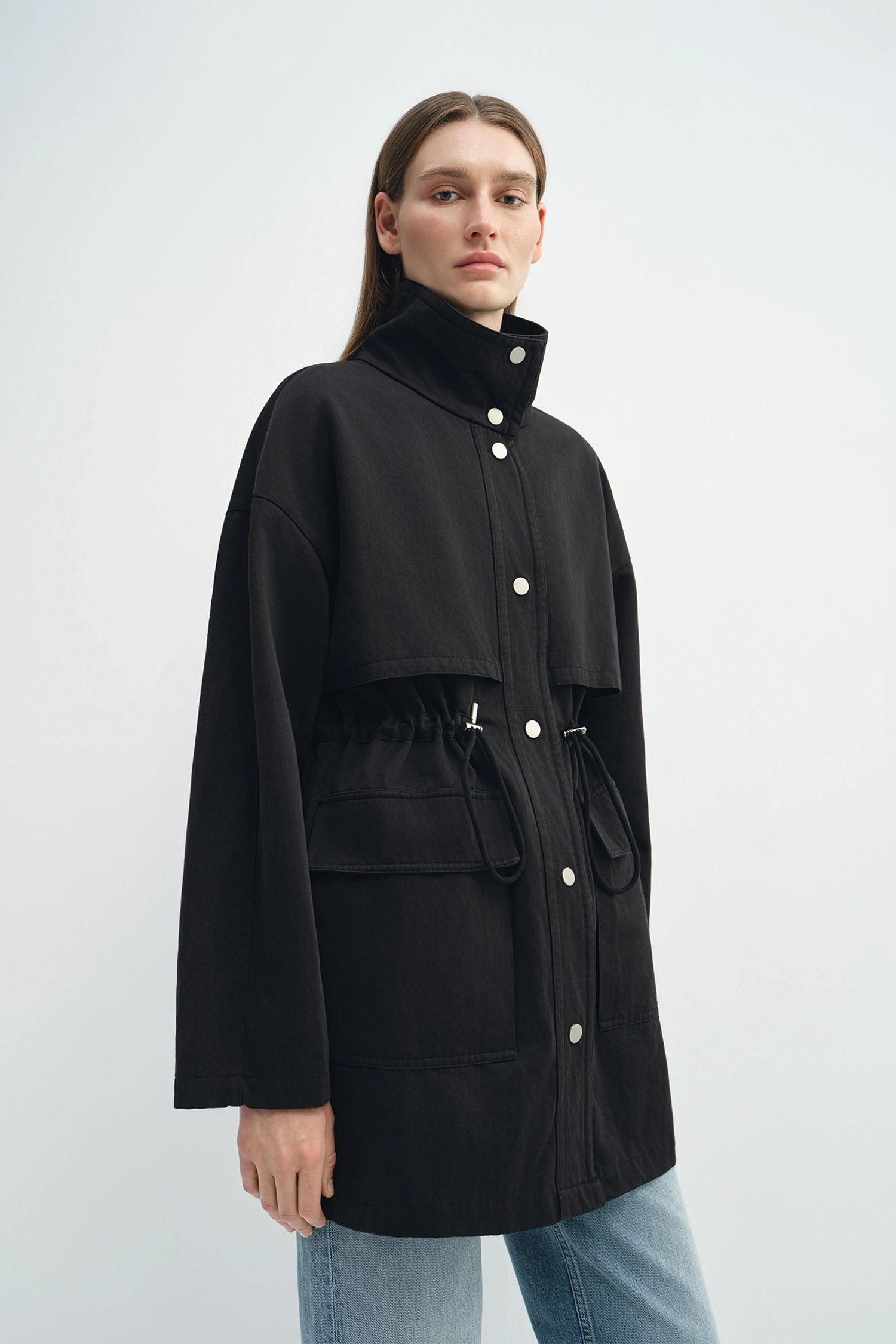 Tessine Anorak Jacket Black