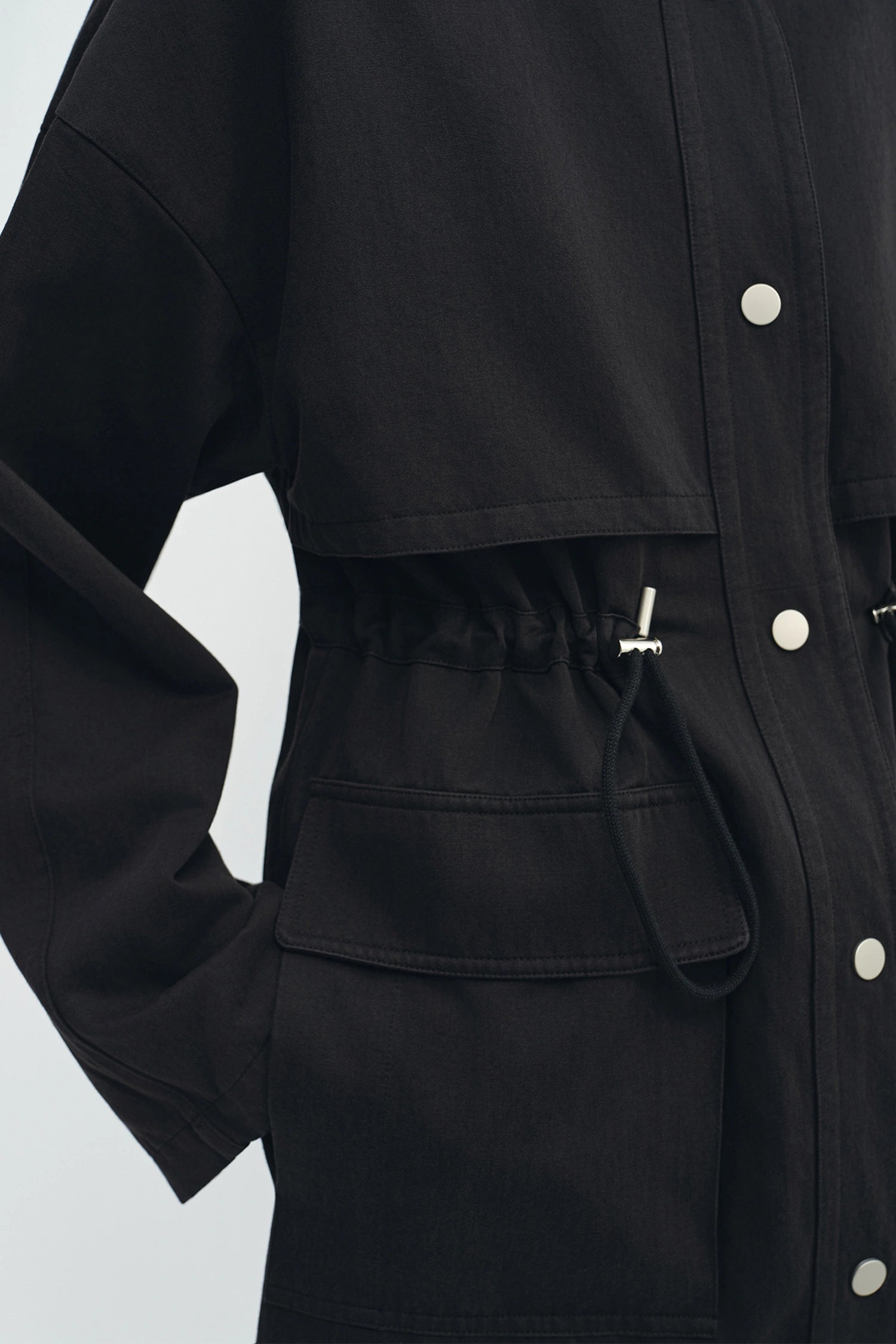 Tessine Anorak Jacket Black