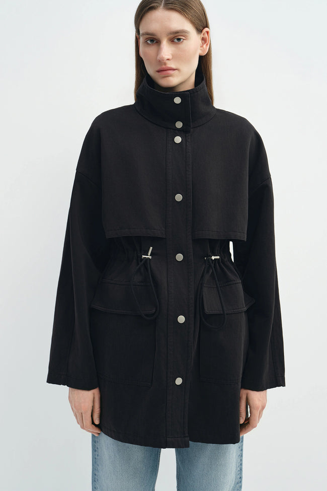 Tessine Anorak Jacket Black