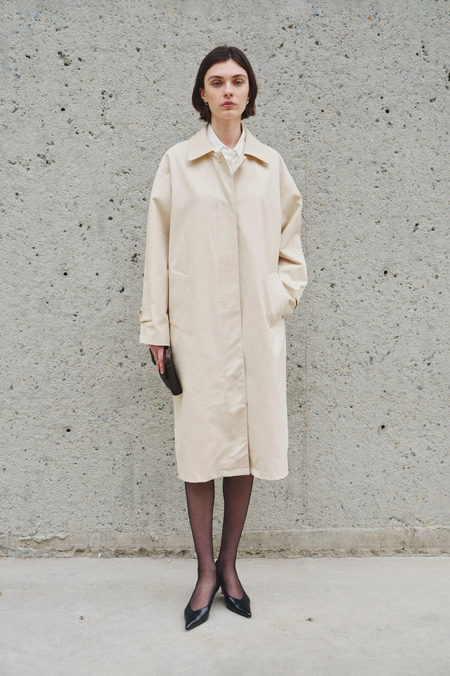 Olyne Car Coat Sand