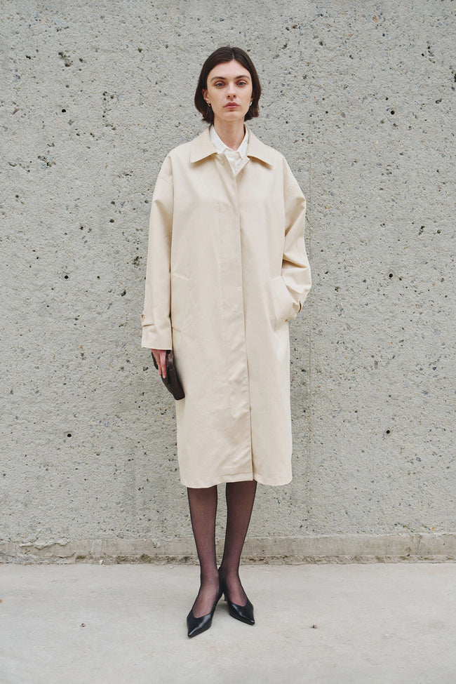 Olyne Car Coat Sand