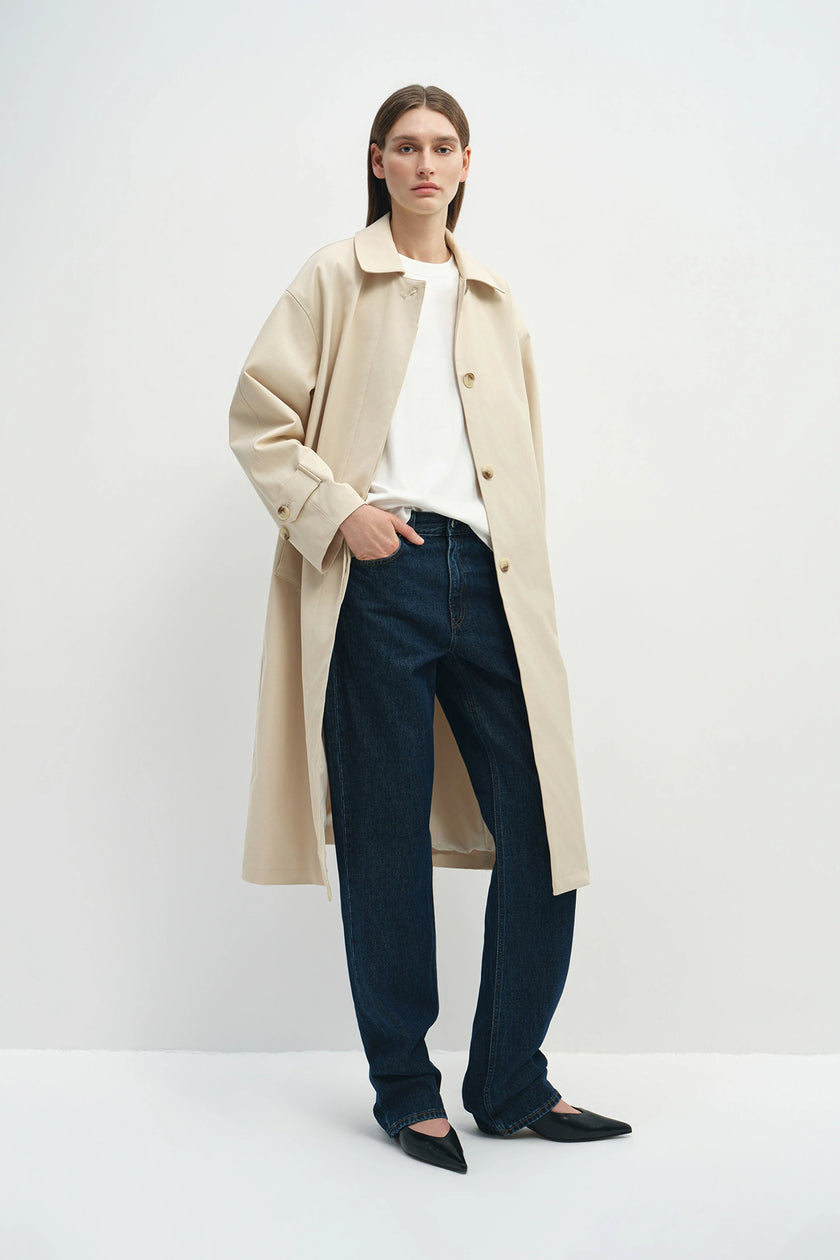 Olyne Car Coat Sand