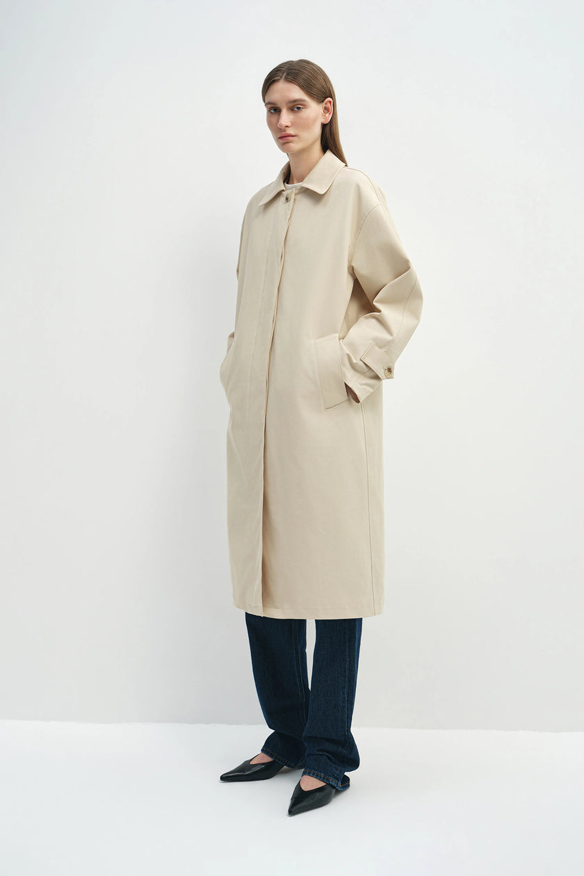 Olyne Car Coat Sand