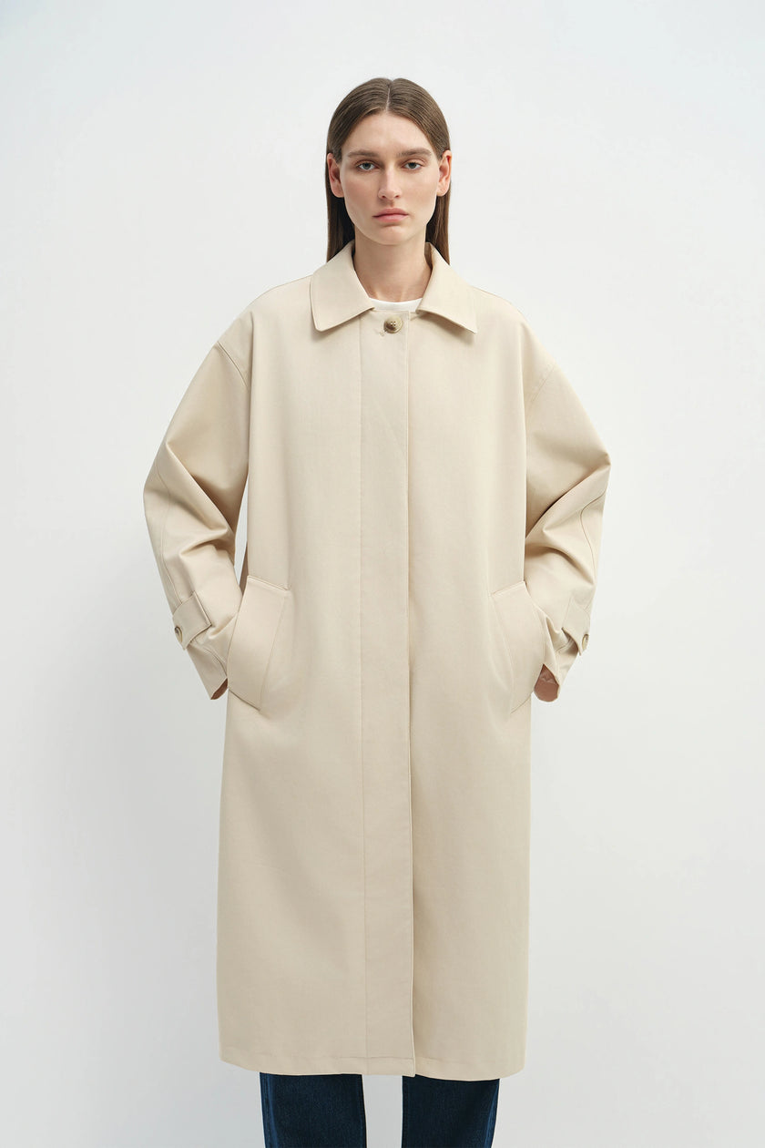 Olyne Car Coat Sand