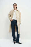 Olyne Car Coat Sand