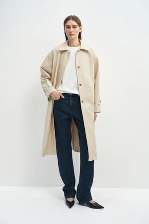 Olyne Car Coat Sand