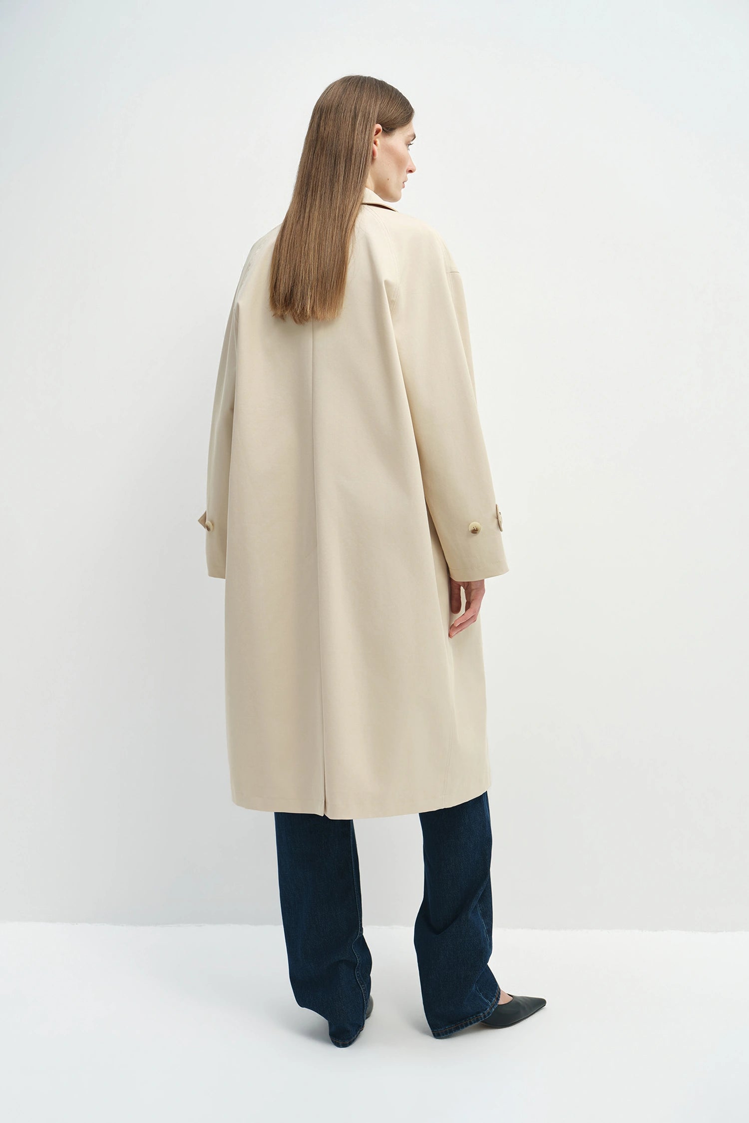 Olyne Car Coat Sand
