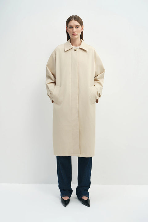 Olyne Car Coat Sand