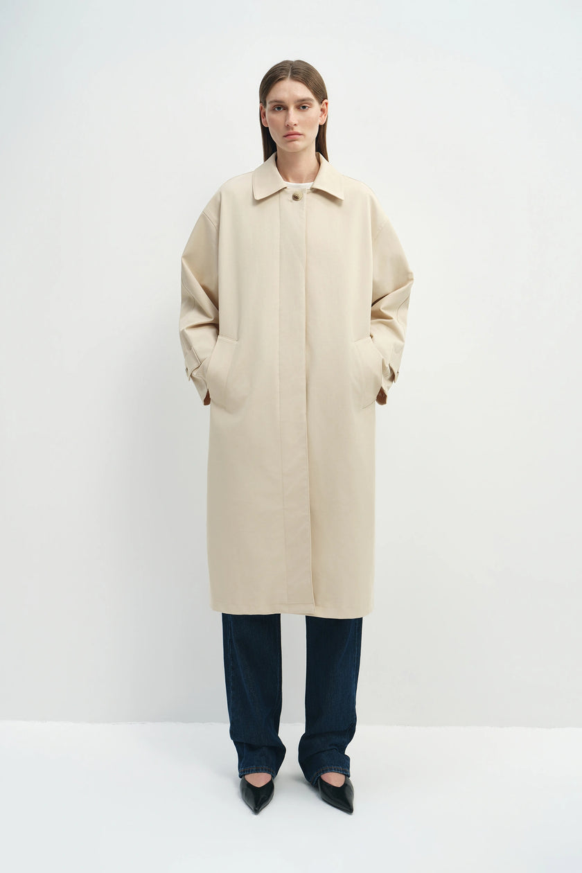Olyne Car Coat Sand