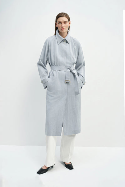 Nivé Belted Trench Coat | Rue Sophie