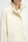 Chérie Oversized Pocket Jacket Egret