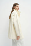 Chérie Oversized Pocket Jacket Egret
