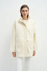 Chérie Oversized Pocket Jacket Egret