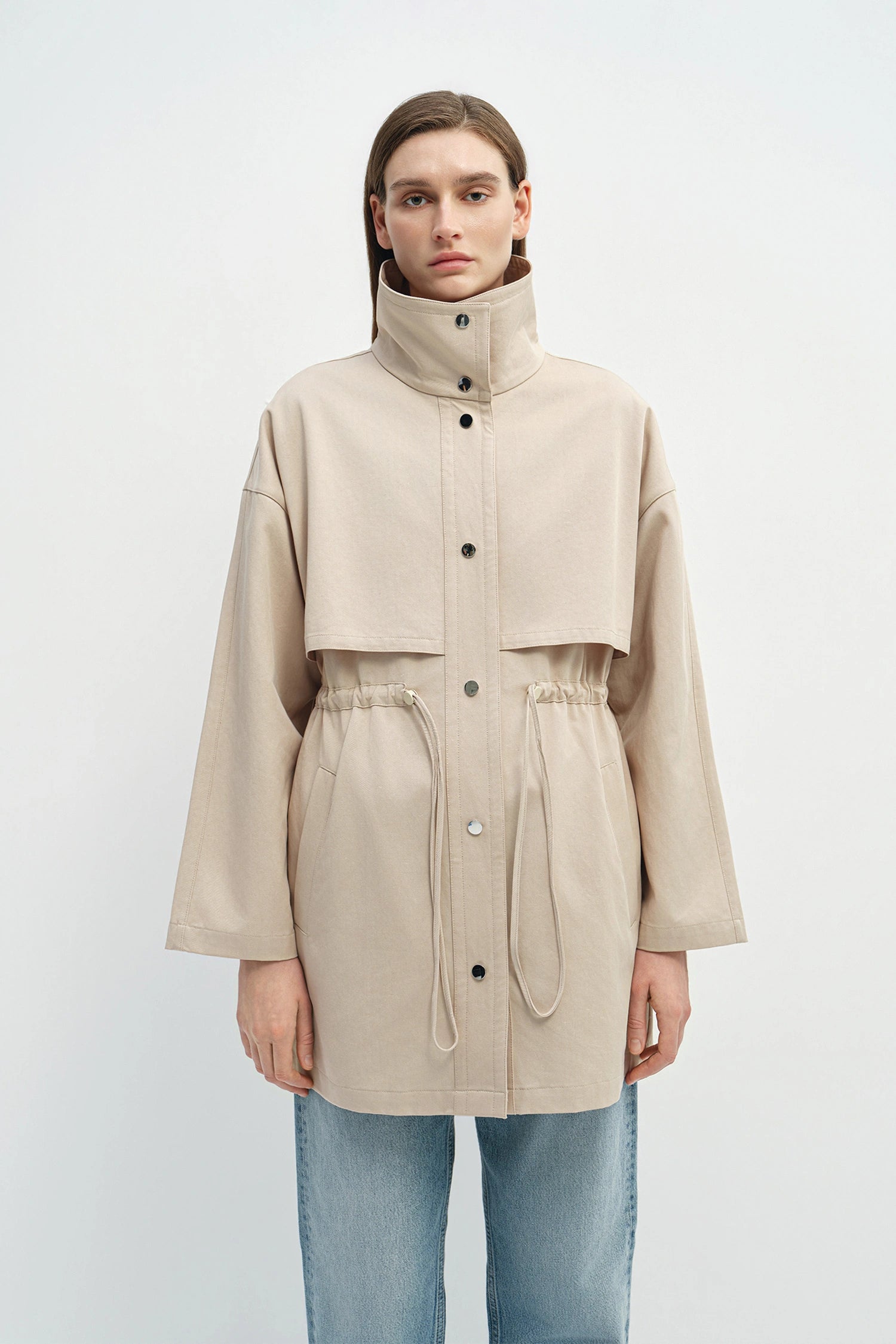 Elowen Anorak Jacket Sand