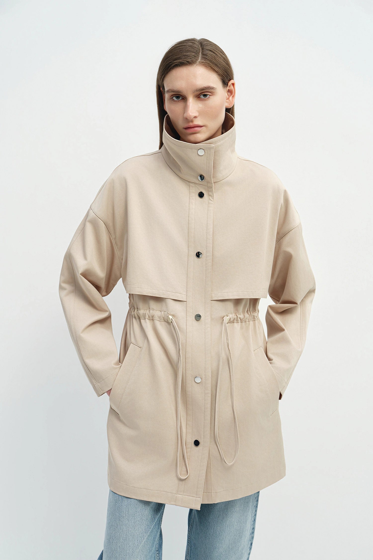 Elowen Anorak Jacket Sand