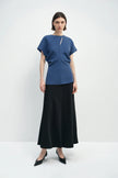 Mavi Slouch Waist Top Estate Blue
