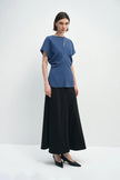 Mavi Slouch Waist Top Estate Blue
