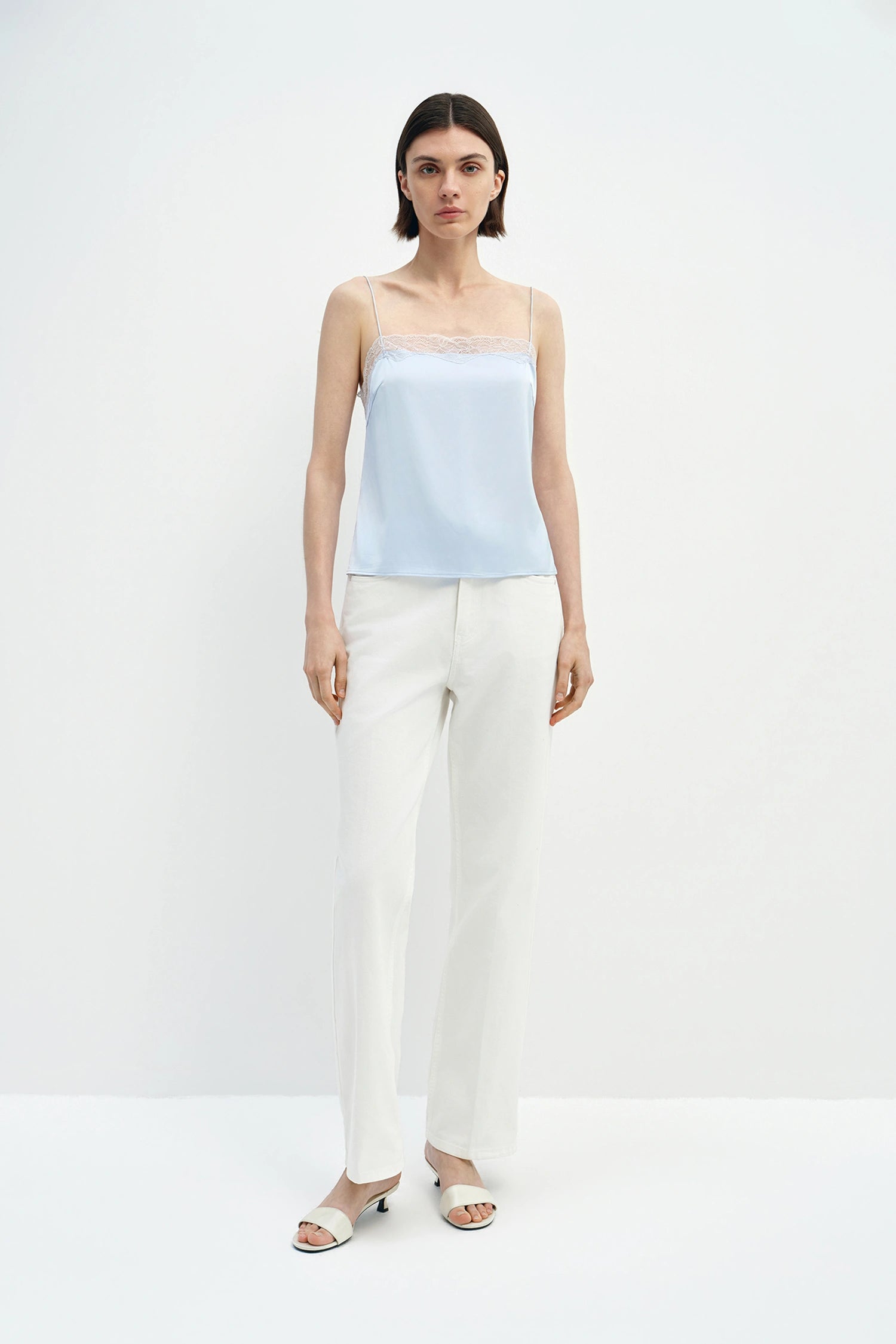 Alva Lace Trim Cami Top Plein Air