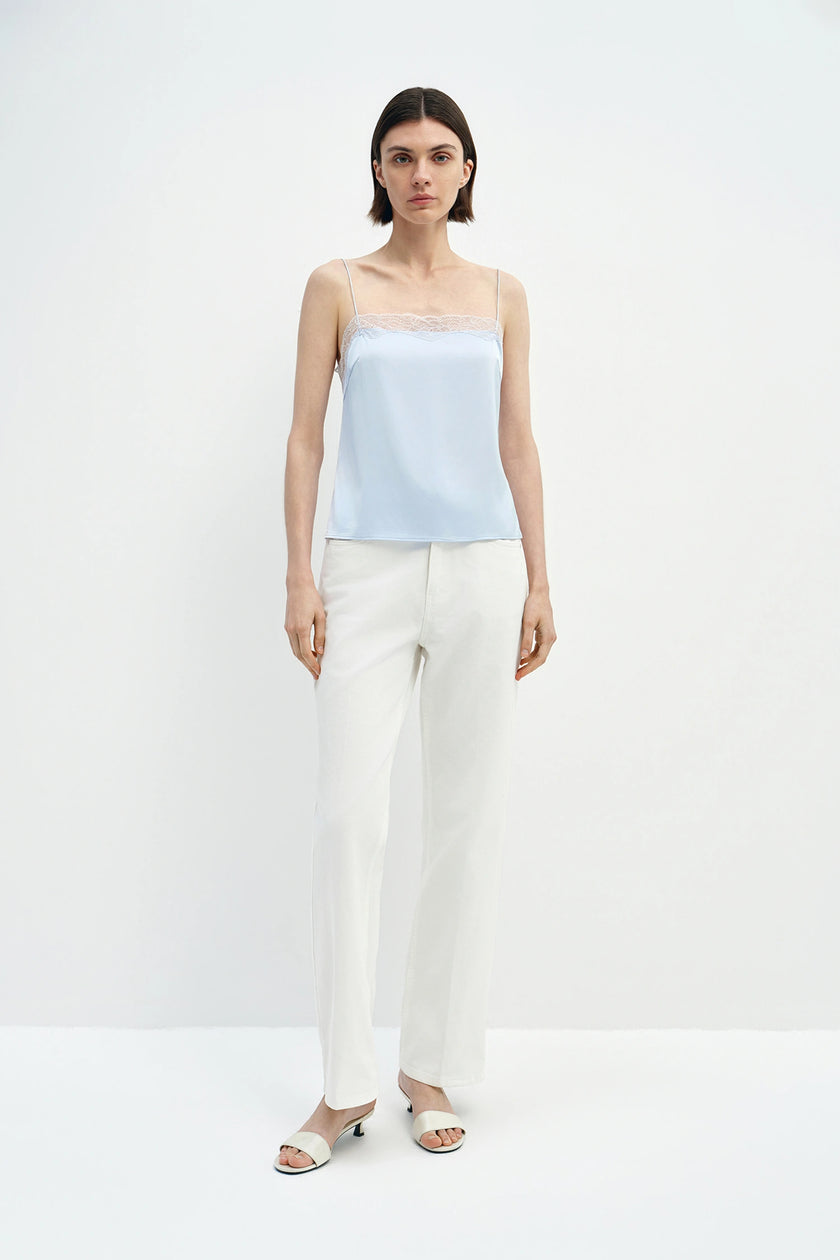 Alva Lace Trim Cami Top Plein Air