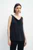 Noémie Cowl Neck Top Navy