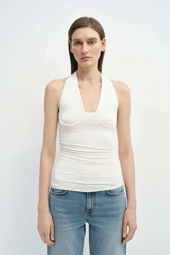 Émilou Halter Top White
