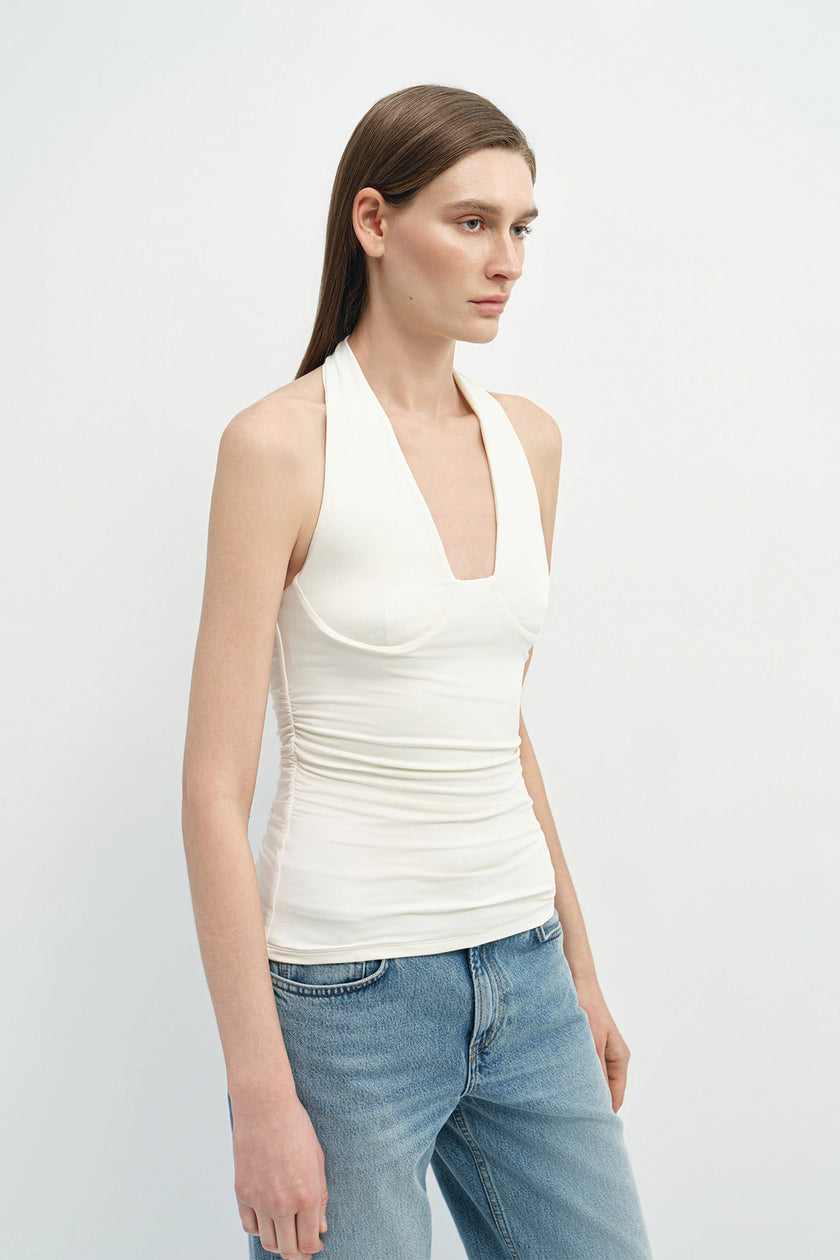 Émilou Halter Top White