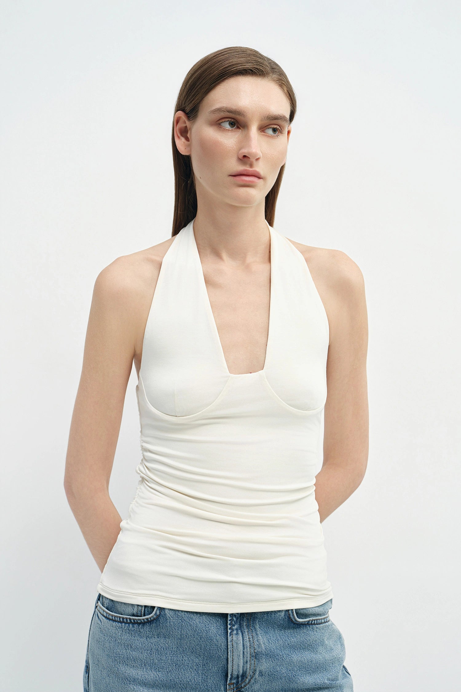 Émilou Halter Top White