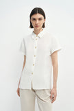 Ondine Short Sleeve Shirt White
