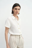 Ondine Short Sleeve Shirt White