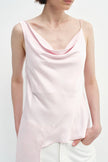 Aurore Asymmetrical Cami Top Petal Pink