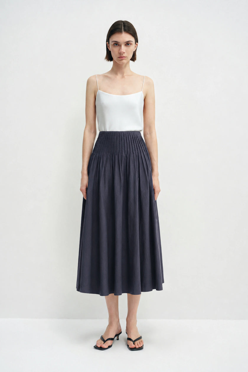 Piquenique Pintuck Skirt