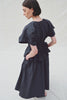 Piquenique Pintuck Skirt-Navy