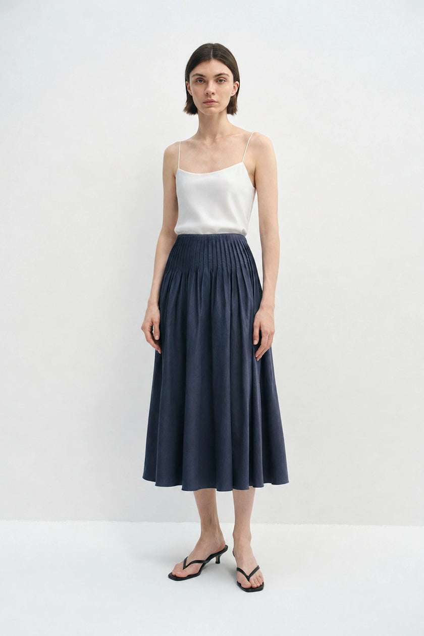 Piquenique Pintuck Skirt