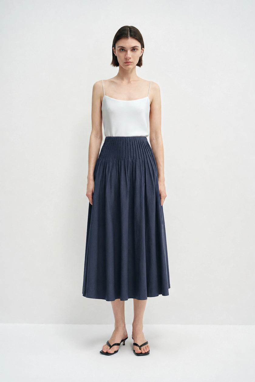 Piquenique Pintuck Skirt