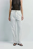 Terrases Crinkled Poplin Pant White