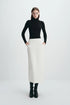 Juste Pencil Skirt White