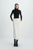 Juste Pencil Skirt White