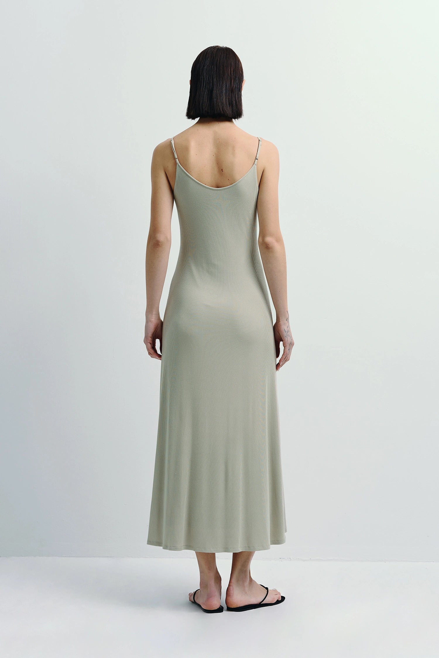 Cami Maxi Dress | Stretch Modal | Elegant Style L / Soft Sage Cami Maxi Dress | Stretch Modal | Elegant Style L / Soft Sage