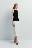 LChantilly Square Neck Cami Top Black